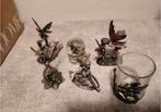 6x tinnen elfjes beeldjes, Antiek en Kunst, Ophalen of Verzenden