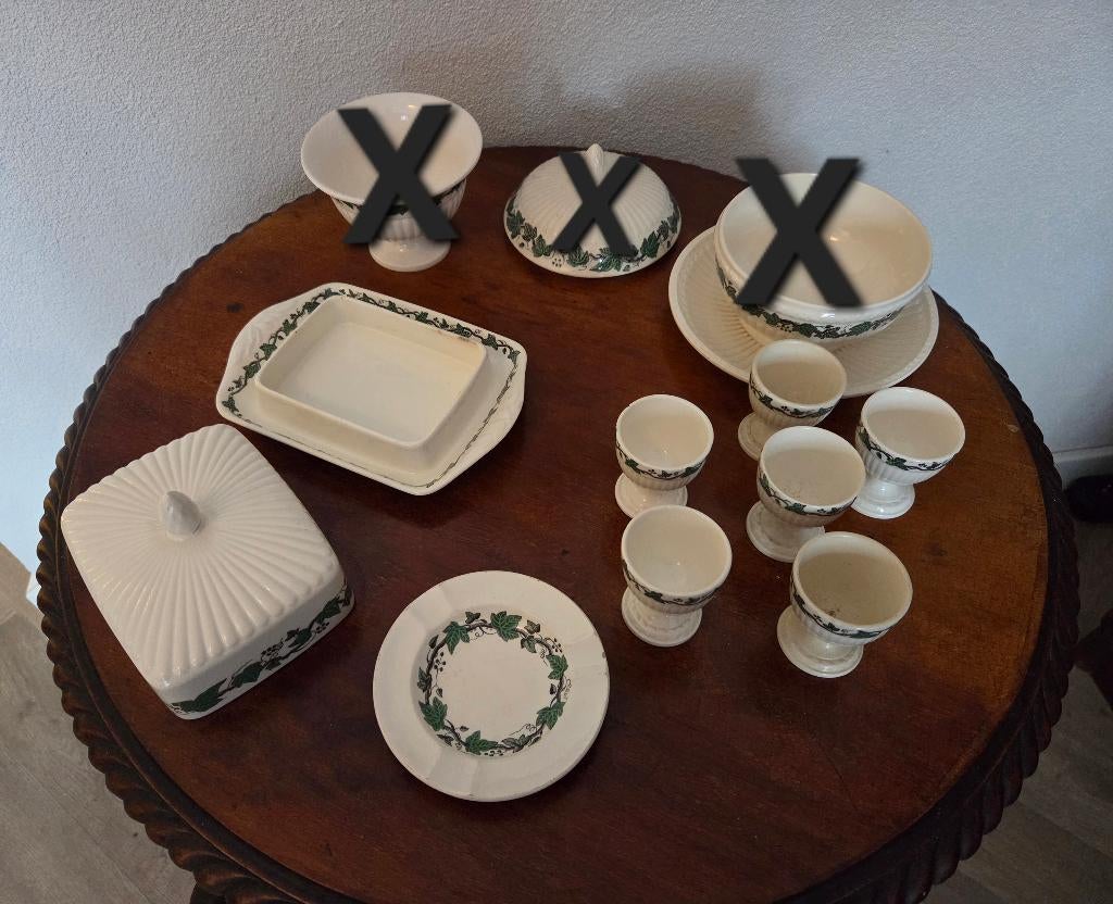 Diverse Vintage Wedgewood Stratford, Ophalen, Gebruikt, Overige typen, Wedgwood