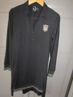 G459 Jane Lushka mt S jurk zwart travelstof, Kleding | Dames, Verzenden, Zwart, Zo goed als nieuw, Jane Lushka