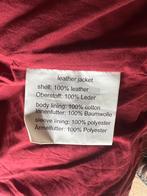Mooie bordeauxrode leren jas van Gipsy, Kleding | Dames, Ophalen of Verzenden, Zo goed als nieuw, Jasje, Maat 36 (S)