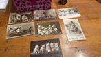 Oude retro bintage kaarten poezen poes kat katten zwart wit, Ophalen of Verzenden, Voor 1940, Gebruikt, Dier