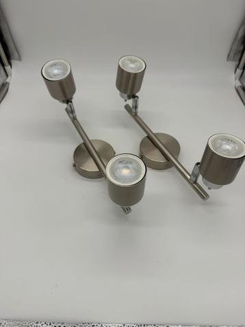 2X philips lampen Led Zilver plafond lampen beschikbaar voor biedingen