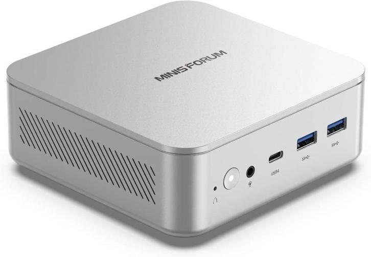 MINISFORUM Elitemini AI370 Mini-pc AMD Ryzen AI 9 HX, Computers en Software, Desktop Pc's, Zo goed als nieuw, 4 Ghz of meer, SSD