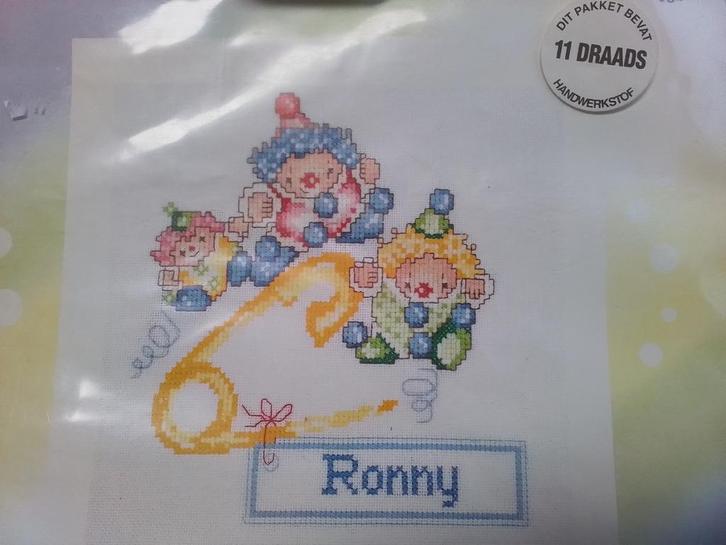 Borduurpakket Geboorte van Maria van Scharrenburg, Hobby en Vrije tijd, Borduren en Borduurmachines, Nieuw, Borduurpakket, Ophalen of Verzenden