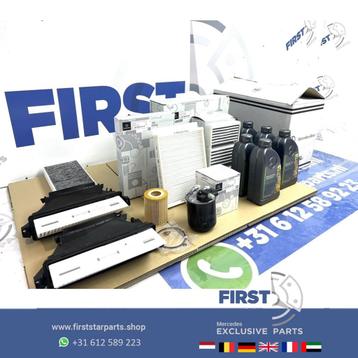 Mercedes FILTER + OLIE SET A B C CLA CLS E G GL GLA GLC GLE  beschikbaar voor biedingen