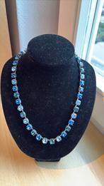 Prachtige blauwe Sergio Engel ketting, Overige materialen, Blauw, Nieuw, Ophalen of Verzenden