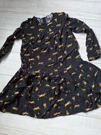 Vingino jurk zwart maat 176, Kinderen en Baby's, Kinderkleding | Maat 176, Meisje, Ophalen of Verzenden, Zo goed als nieuw, Vingino