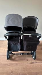 Bugaboo Donkey 2 Duo Gemeleerd grijs, Ophalen, Gebruikt, Kinderwagen of Buggy