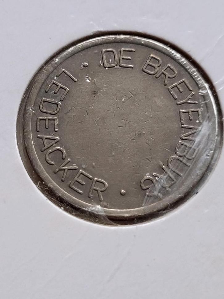 Penning Ledeacker De Breyenburg, Postzegels en Munten, Penningen en Medailles, Overige materialen, Nederland, Ophalen of Verzenden