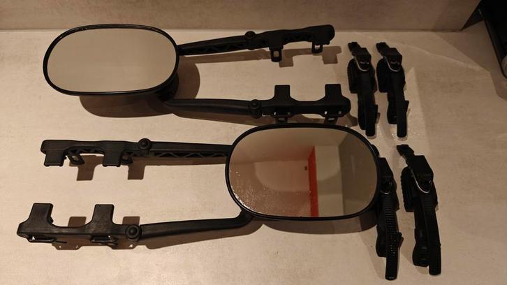 Reich Handy Mirror XL Extended caravanspiegel, Caravans en Kamperen, Caravan accessoires, Zo goed als nieuw, Ophalen of Verzenden