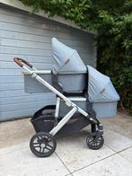 Uppa Baby Vista duo kinderwagen (tweeling), Ophalen, Gebruikt, Overige merken, Verstelbare duwstang