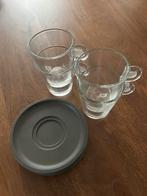Nespresso koffiekop 4st., Verzamelen, Glas en Borrelglaasjes, Ophalen of Verzenden, Zo goed als nieuw