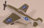 North American P51 Mustang van kunststof Minys 3x1x1cm, Ophalen of Verzenden, Nieuw, Schaalmodel