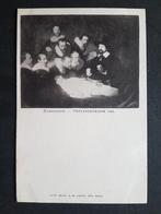 Ansichtkaart Rembrandt Ontleedkundige les Den Haag, Ophalen of Verzenden, Voor 1920, Ongelopen, Zuid-Holland