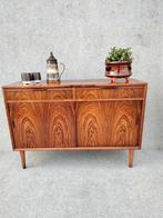 Dressoir van Palissander, Ophalen, Gebruikt, 100 tot 150 cm, 1 of 2 laden