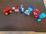 Duplo complete sets: helikopter, politieauto met gevangenis,, Complete set, Duplo, Ophalen of Verzenden, Zo goed als nieuw