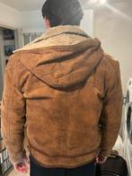 Trapper Suède Jas met Bontvoering - Maat 46, Kleding | Heren, Ophalen of Verzenden, Zo goed als nieuw, Maat 46 (S) of kleiner