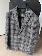 Suitsupply Colbert Taupe Ruit cotton linnen wool maat 48, Kleding | Heren, Kostuums en Colberts, Ophalen of Verzenden, Zo goed als nieuw