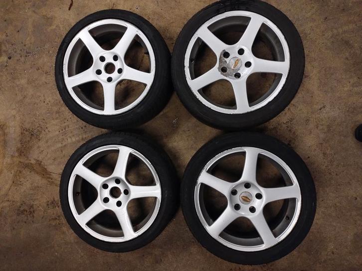 Formula EMR 17" velgen met Falken banden, Auto-onderdelen, Banden en Velgen, Banden en Velgen, Zomerbanden, 17 inch, 215 mm, Gebruikt