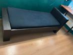 Steigerhouten jongens- of meidenbed, Kinderen en Baby's, Kinderkamer | Bedden, 85 tot 100 cm, Gebruikt, Matras, 140 tot 160 cm