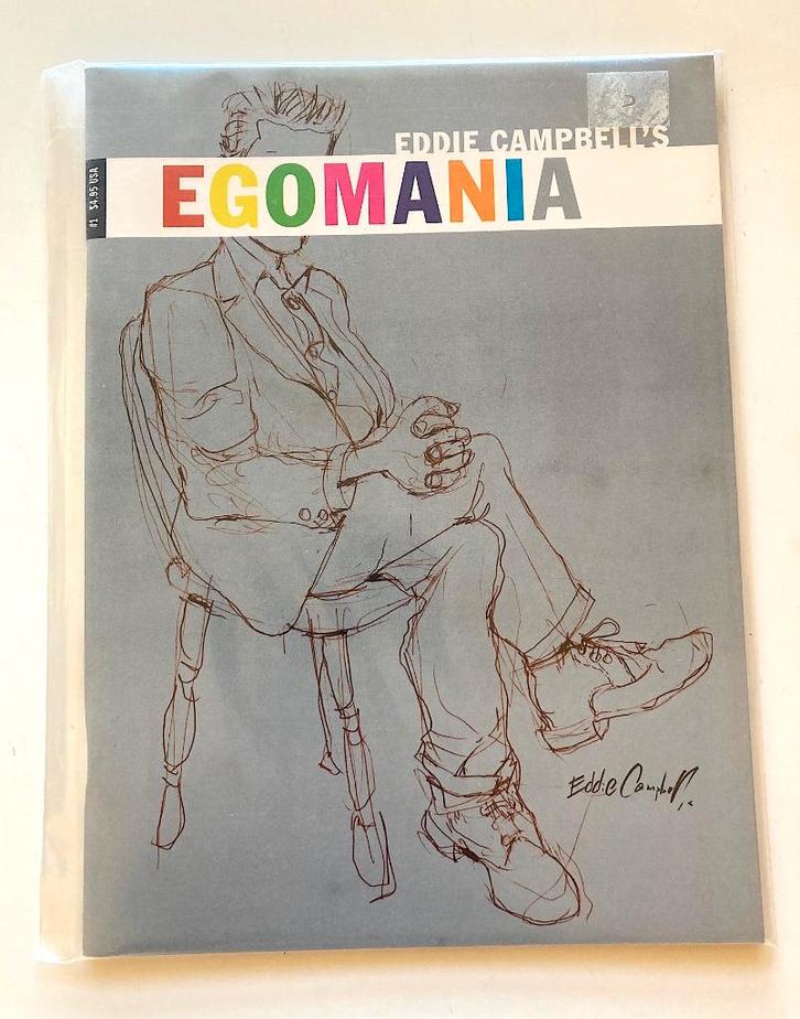 Eddie Campbell's Egomania (2002), Boeken, Strips | Comics, Nieuw, Eén comic, Amerika, Ophalen