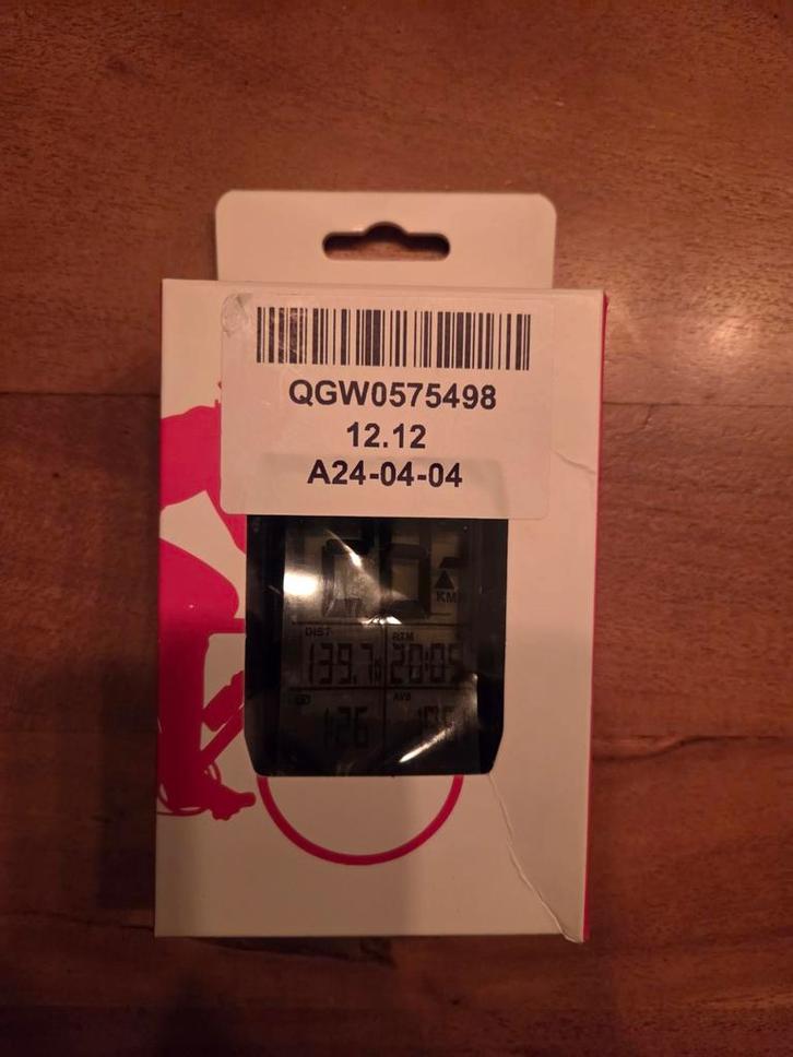 Fietscomputer - Nieuw in doos, Fietsen en Brommers, Fietsaccessoires | Fietscomputers, Nieuw, Cadanssensor, Draadloos, GPS, Hartslagsensor