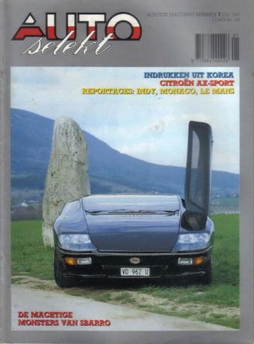 Autoselekt 7 1987 : Citroen AX Sport - CX 25 TRD Turbo 2 beschikbaar voor biedingen