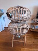 Twee bamboe hanglampen van Karwei, Ophalen, Zo goed als nieuw