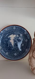 handbeschilderd delftsblauw schild, Ophalen