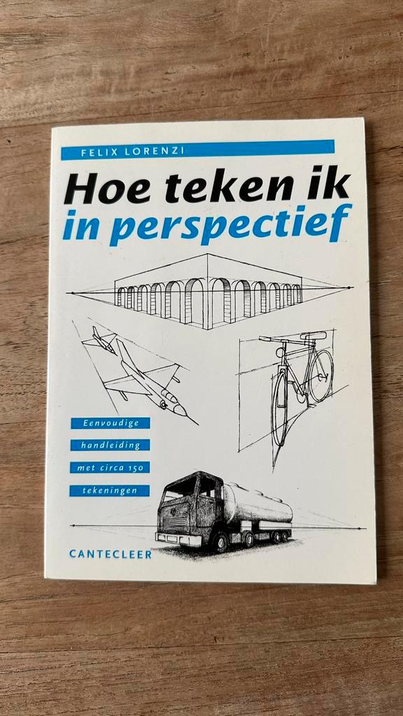 Felix Lorenzi - Hoe teken ik in perspectief, Boeken, Hobby en Vrije tijd, Zo goed als nieuw, Tekenen en Schilderen, Ophalen of Verzenden