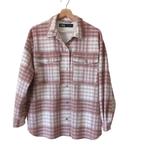 ZARA Womens Top Fauz Suede Shacket Check Oversize Shirt, Kleding | Heren, Overhemden, Ophalen of Verzenden, Zo goed als nieuw