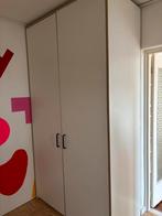 Kledingkast met deuren en planken, Huis en Inrichting, Kasten | Kledingkasten, Overige materialen, 100 tot 150 cm, 200 cm of meer