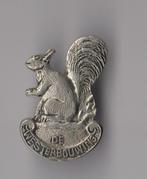 Oosterbeek de Westerbouwing Eekhoorn broche, Verzamelen, Speldjes, Pins en Buttons, Gebruikt, Niet vindbaar, Niet vindbaar, Speldje of Pin