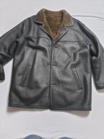 Winterjas leer, Kleding | Heren, Ophalen of Verzenden, Zo goed als nieuw, Overige maten, Bruin
