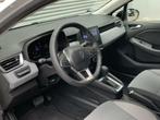Renault Clio 1.0 TCe 90 Autom Led Cruise Carplay Camera 2024, Stof, Gebruikt, Met garantie (alle), Wit