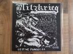 single Blitzkrieg ‎– Lest We Forget*, Gebruikt, 7 inch, Single, Ophalen of Verzenden