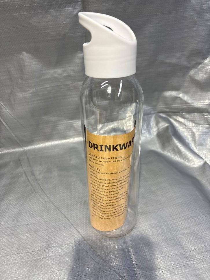 Drinkware Waterfles - Nieuw, Huis en Inrichting, Keuken | Keukenbenodigdheden, Nieuw, Ophalen of Verzenden