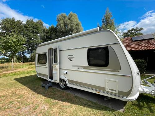Fendt Saphir 465 (2017) – mét mover en fietsenrek, Caravans en Kamperen, Caravans, Particulier, tot en met 4, 1250 - 1500 kg, Rondzit