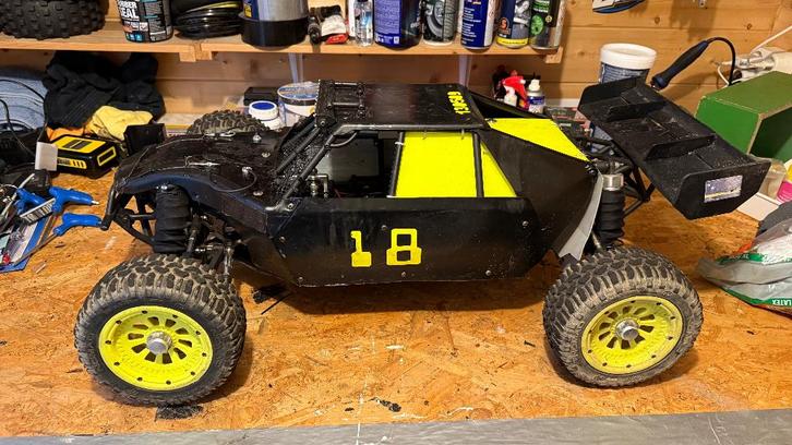 Hobby stopt. te koop Losi DBXL-E v1 plus bonus auto, Hobby en Vrije tijd, Modelbouw | Radiografisch | Auto's, Gebruikt, Auto offroad