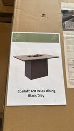 Cosiloft 120 Relax dining Black met Black alu blad., Ophalen, Nieuw