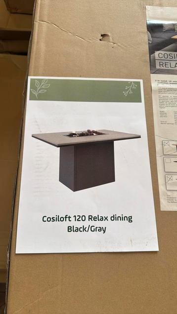 Cosiloft 120 Relax dining Black met Black alu blad. beschikbaar voor biedingen