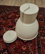 Prachtige Grote Z.g.a.n witte ikea hektar hanglamp, Ophalen of Verzenden, Zo goed als nieuw, Rond, 25 tot 50 cm