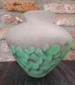 Tarnowiec Art Glass Groen Vaas, Ophalen of Verzenden