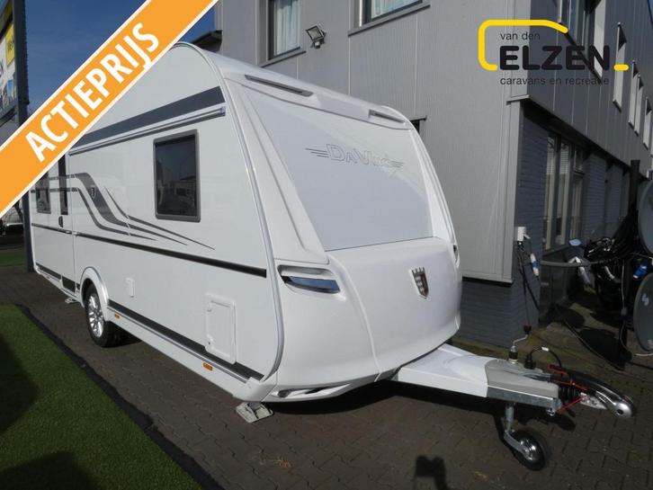 Tabbert Da Vinci 490 TD STUNTVOORDEEL: € 4.824,-, Caravans en Kamperen, Caravans, Bedrijf, tot en met 4, 1250 - 1500 kg, Rondzit