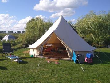 Nette 5m Bell tent - een échte Canvascamp Sibley Pro 500 beschikbaar voor biedingen