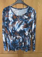 Frank Walder damesshirt maat 46., Kleding | Dames, Tops, Blauw, Maat 46/48 (XL) of groter, Ophalen of Verzenden, Lange mouw