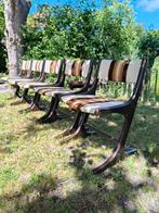 6x vintage shaker stoelen voor restauratie, Huis en Inrichting, Stoelen, Ophalen, Hout, Gebruikt, Bruin