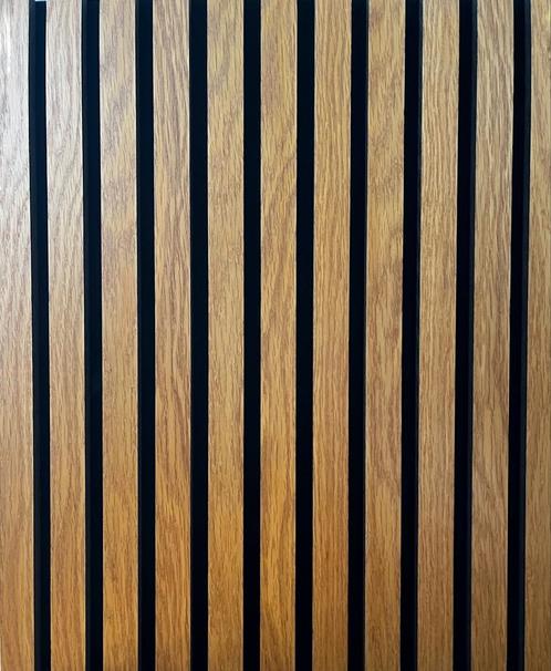 Oake - Akoestische houten wandpanelen *topkwaliteit* Oakee, Huis en Inrichting, Stoffering | Behang, Bruin, minder dan 10 m², Ophalen of Verzenden