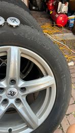Winterbanden met velgen 225/65 R17, Auto-onderdelen, Ophalen, Gebruikt, Banden en Velgen, 17 inch