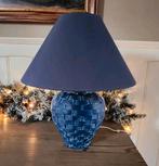 Lamp met rotanmotief steen, Ophalen, Zo goed als nieuw, Minder dan 50 cm